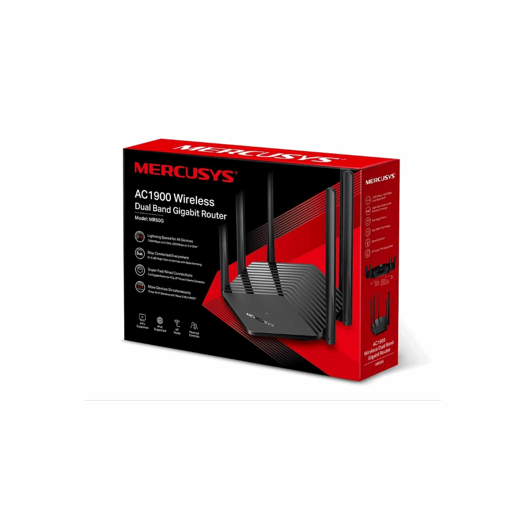Router Mercusys MR50G AC1900 Wireless Dual Band Gigabit